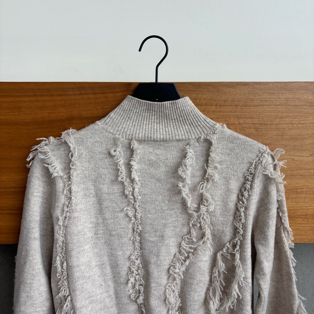 One Grey Day Turtleneck Sweater, Size XS - Picture 11 of 15